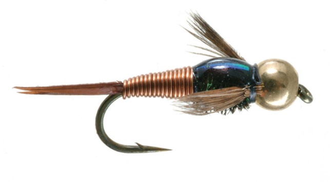 Umpqua's Copper John fly pattern, one of the best nymph fly patterns around