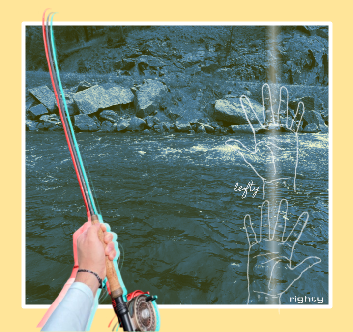 left handed vs right handed fly fishing, how to get a good drift, dead drift success, fly casting, how to cast fly line