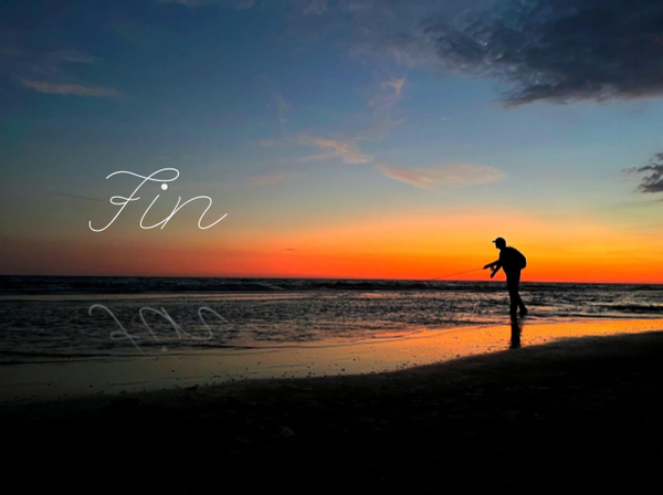 Florida: fly fishing the beach at sunset for snook