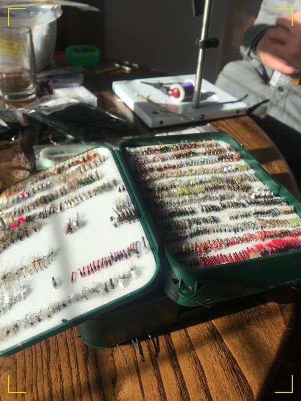 midge fly patterns for the San Juan River, New Mexico